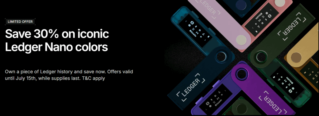 ledger Banner Promo