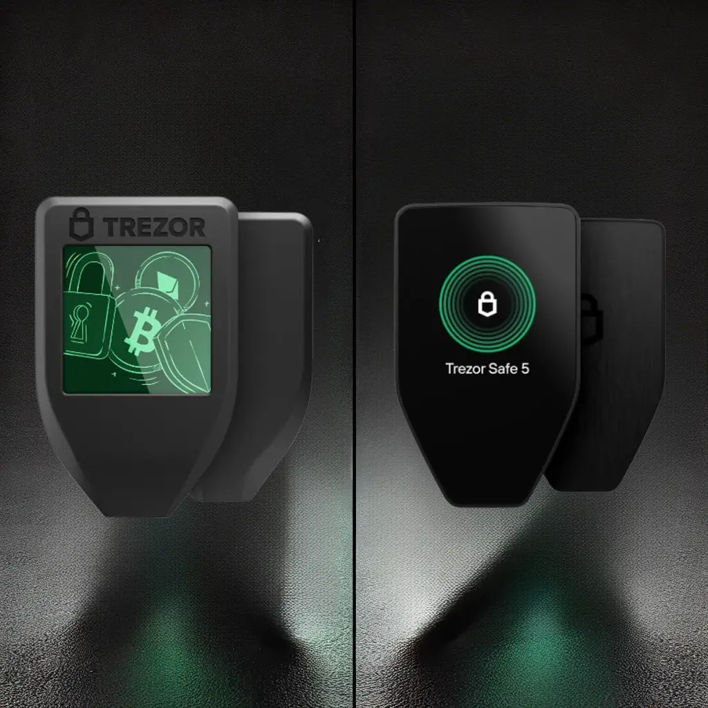 trezor Model T vs Safe 5