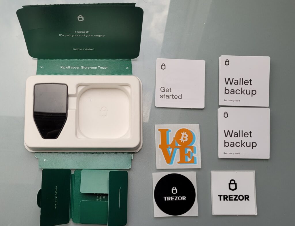 Trezor box