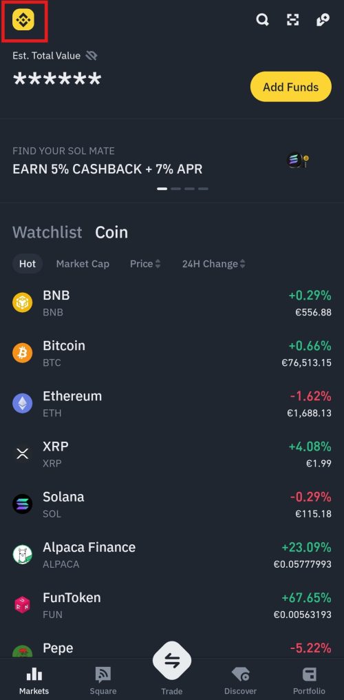 Date D ouverture De Compte Binance O La Trouver